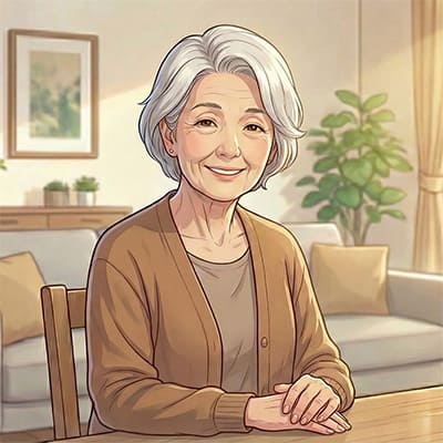 60代女性のお客様